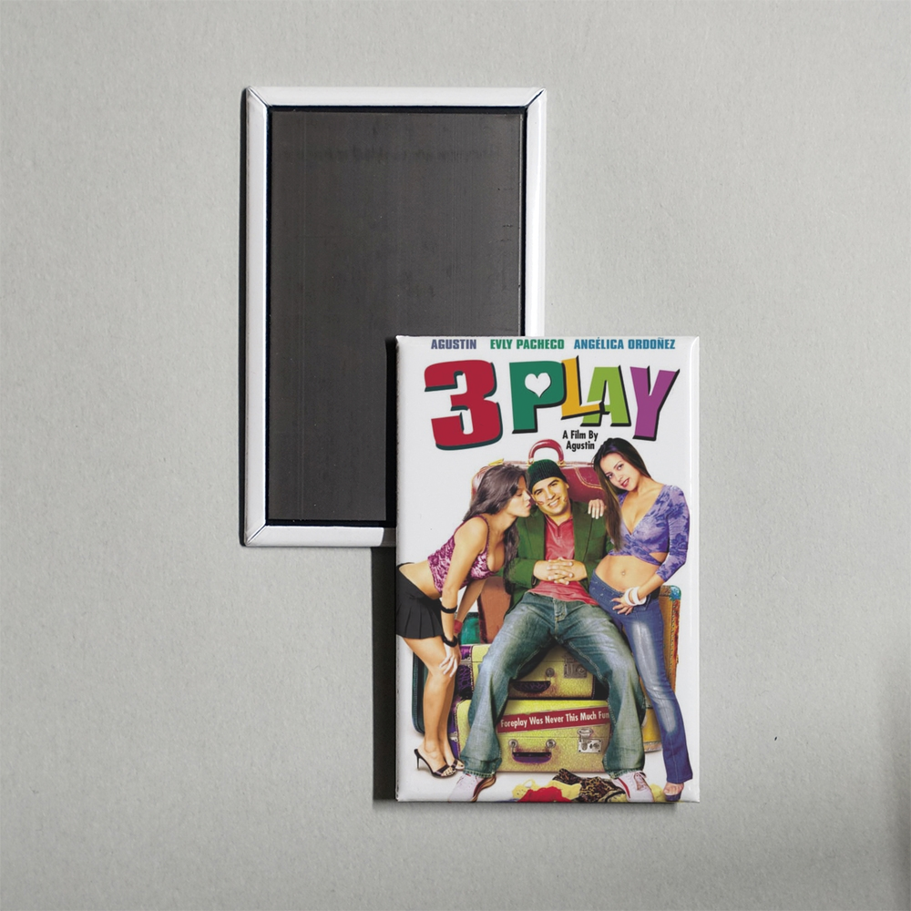 3 Play Mini Movie Fridge Magnet