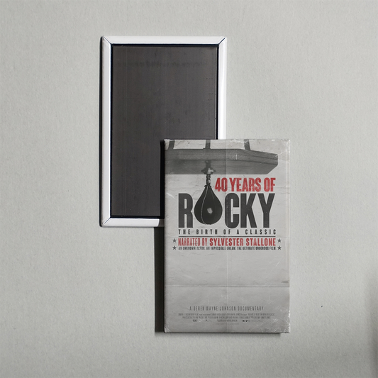 40 Years of Rocky The Birth of a Classic Mini Movie Fridge Magnet