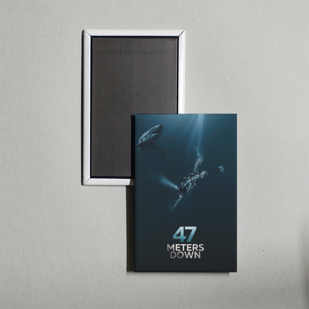 47 Meters Down Mini Movie Fridge Magnet