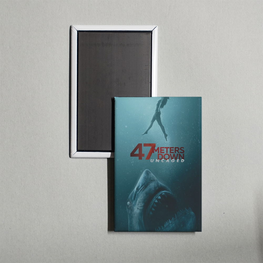 47 Meters Down Uncaged Mini Movie Fridge Magnet