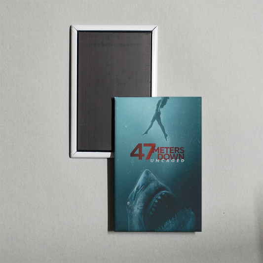 47 Meters Down Uncaged Mini Movie Fridge Magnet