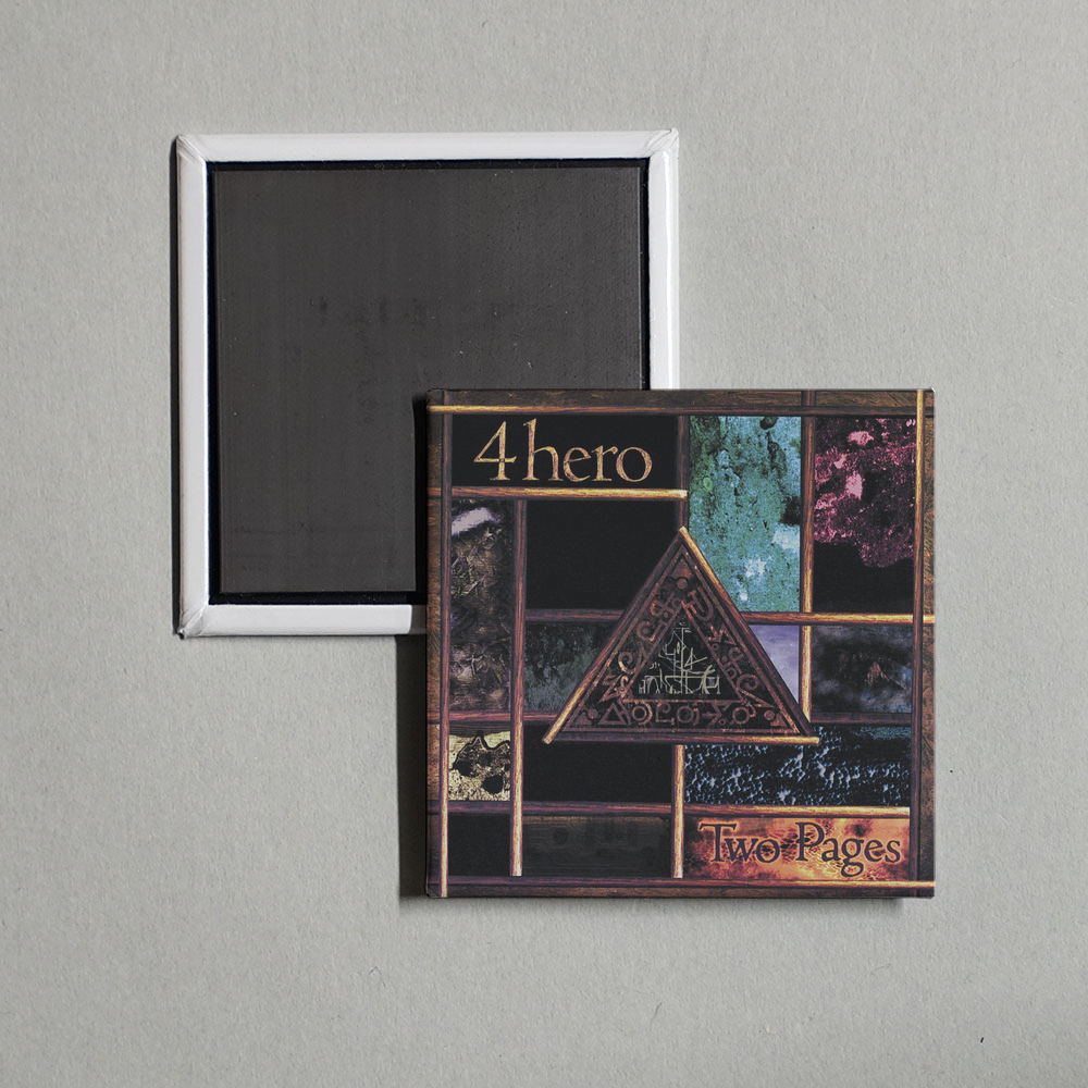 4hero - Two Pages Album Cover Fridge Magnet