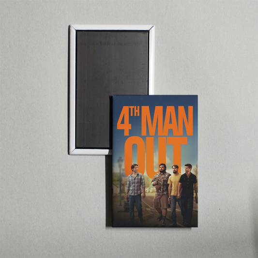 4th Man Out Mini Movie Fridge Magnet
