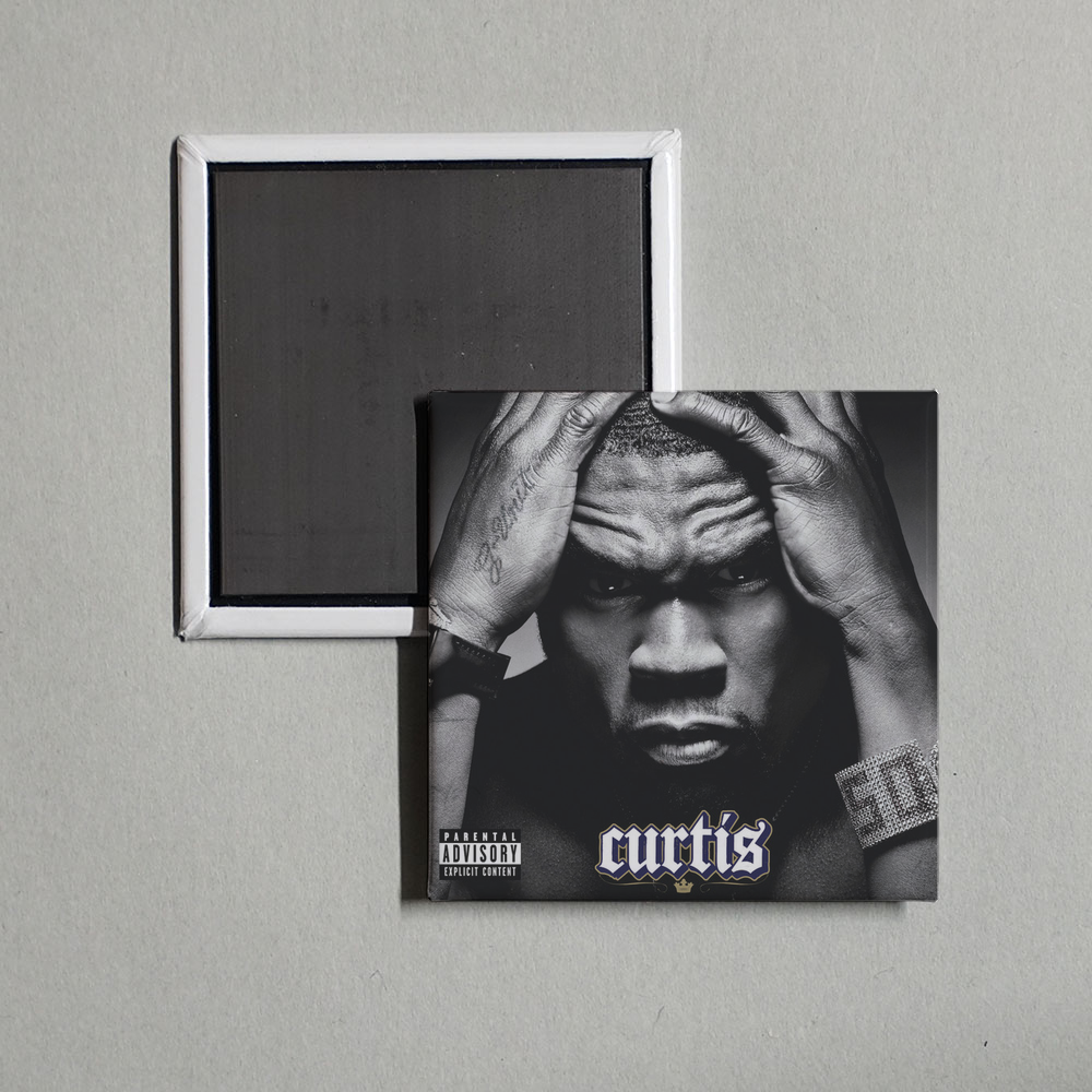 50 Cent - Curtis Album Cover Fridge Magnet