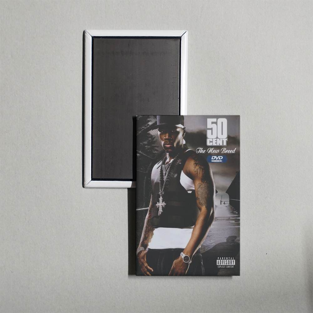 50 Cent  The New Breed Mini Movie Fridge Magnet