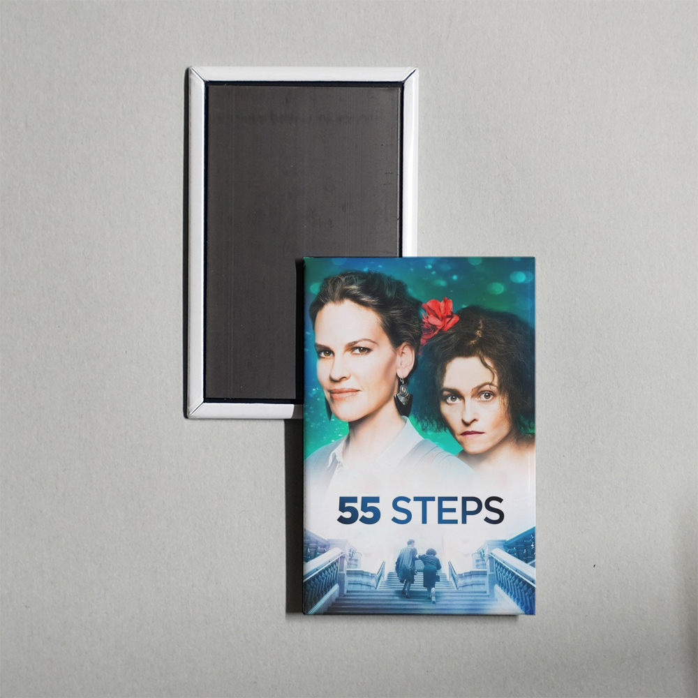 55 Steps Mini Movie Fridge Magnet
