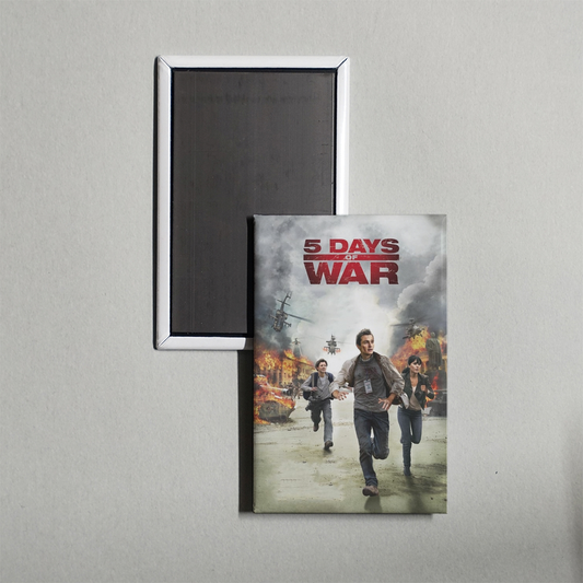 5 Days of War Mini Movie Fridge Magnet
