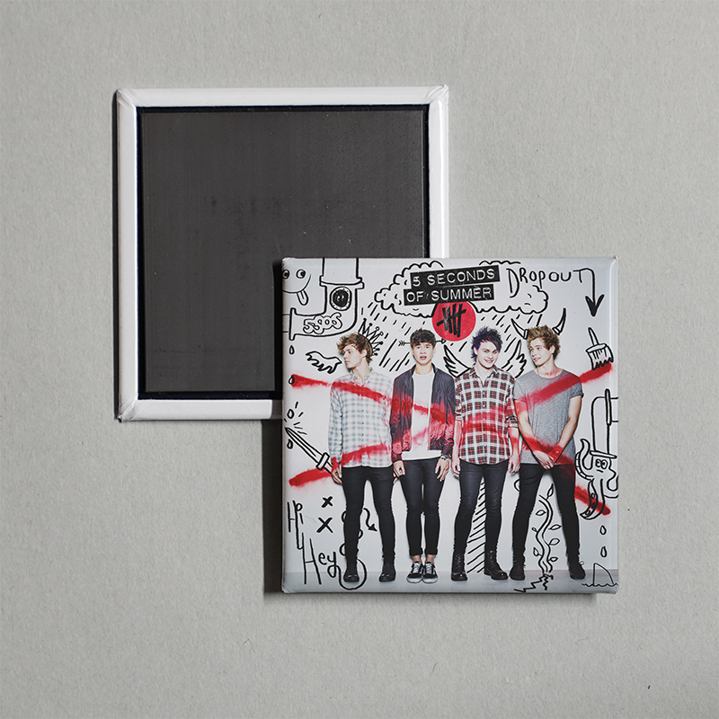 5 Seconds of Summer - 5 Seconds Of Summer Album Cover Fridge Magnet