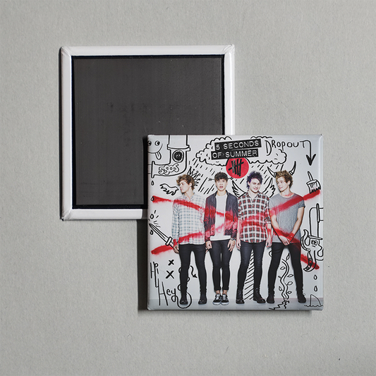 5 Seconds of Summer - 5 Seconds Of Summer Album Cover Fridge Magnet