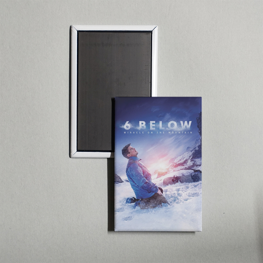 6 Below Miracle on the Mountain Mini Movie Fridge Magnet