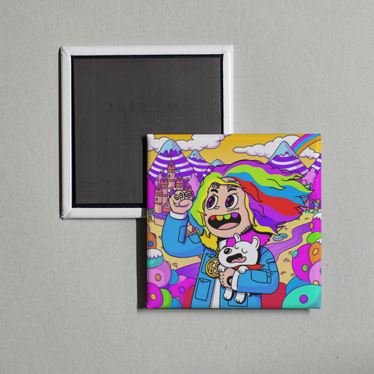6ix9ine - Day69 Graduation Day Album Cover Fridge Magnet