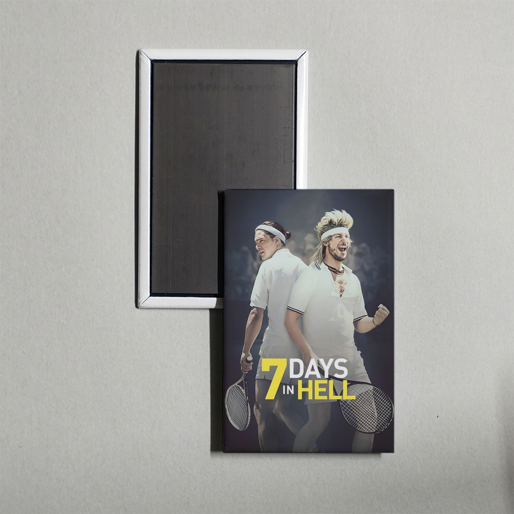 7 Days in Hell Mini Movie Fridge Magnet