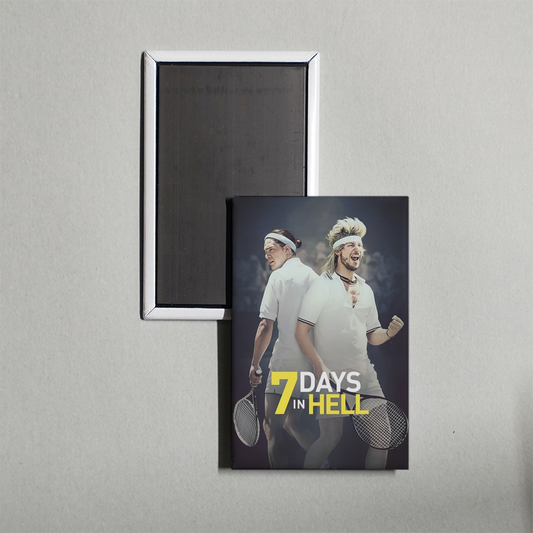 7 Days in Hell Mini Movie Fridge Magnet