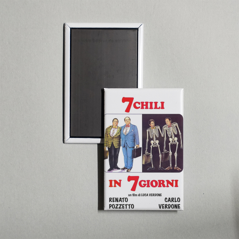 7 Kilos in 7 Days Mini Movie Fridge Magnet