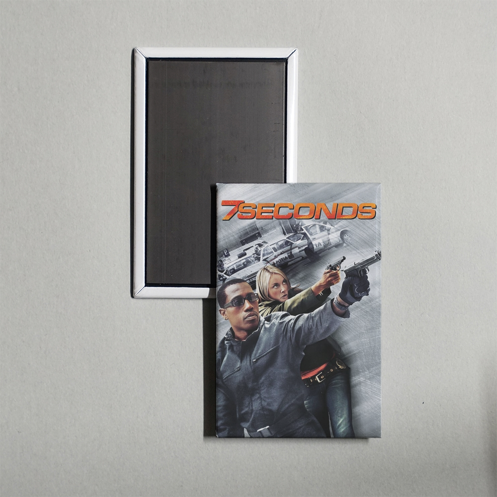 7 Seconds Mini Movie Fridge Magnet