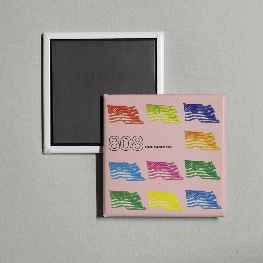 808 State - Utd. State 90 Album Cover Fridge Magnet