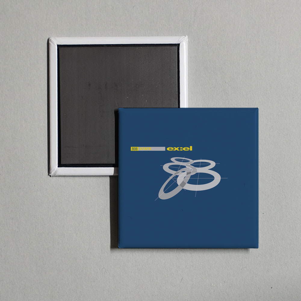 808 State - exel Album Cover Fridge Magnet