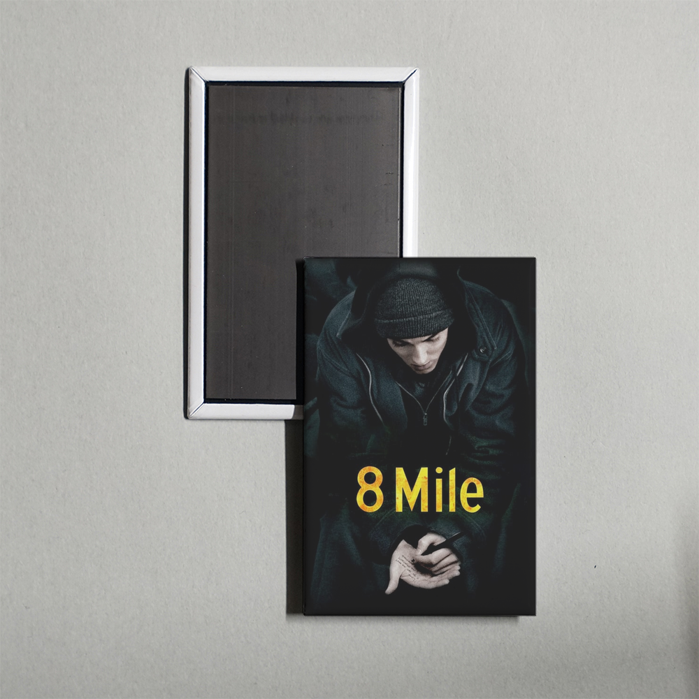 8 Mile Mini Movie Fridge Magnet
