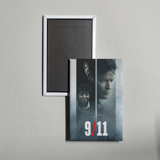 911 Mini Movie Fridge Magnet
