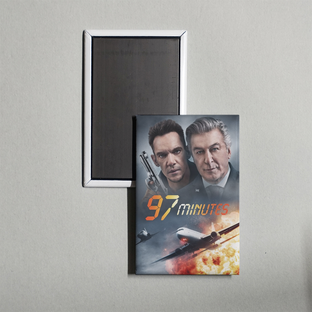 97 Minutes Mini Movie Fridge Magnet