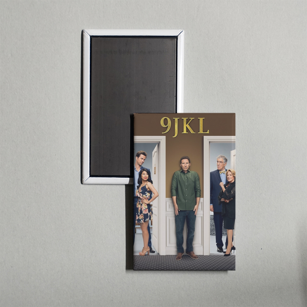 9JKL TV Show Fridge Magnet