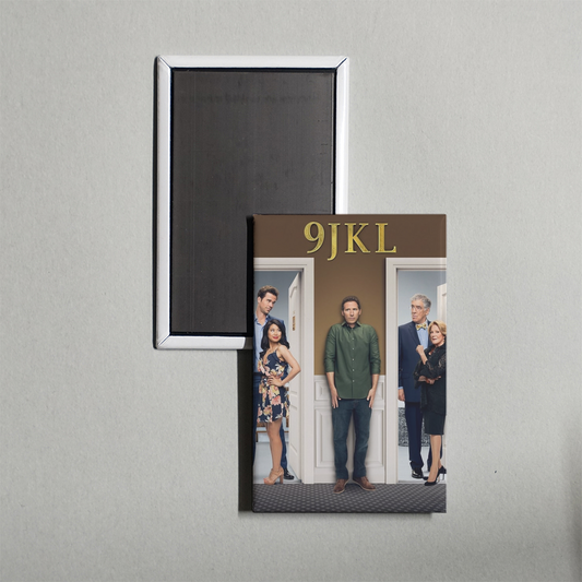 9JKL TV Show Fridge Magnet