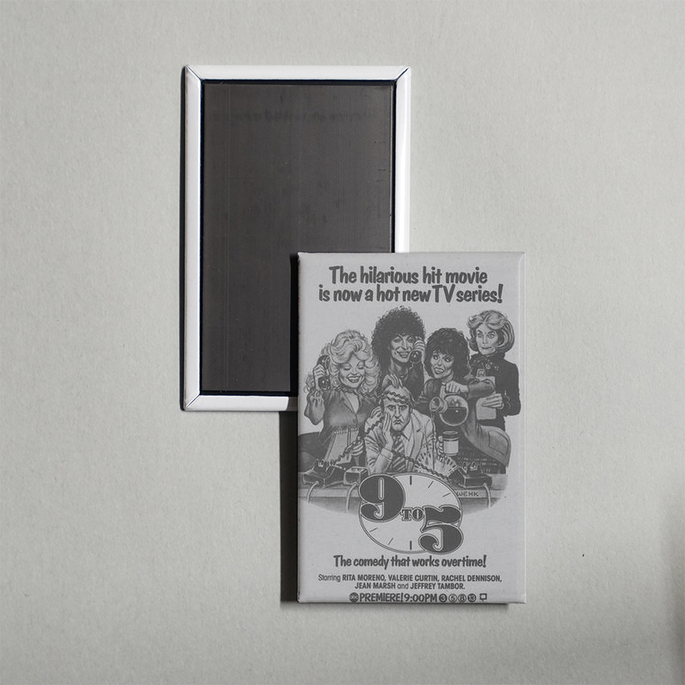 9 to 5 TV Show Fridge Magnet