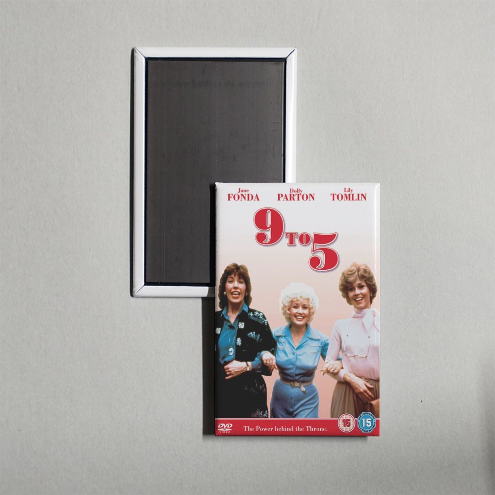 9 to 5 Dolly Parton Mini Movie Fridge Magnet