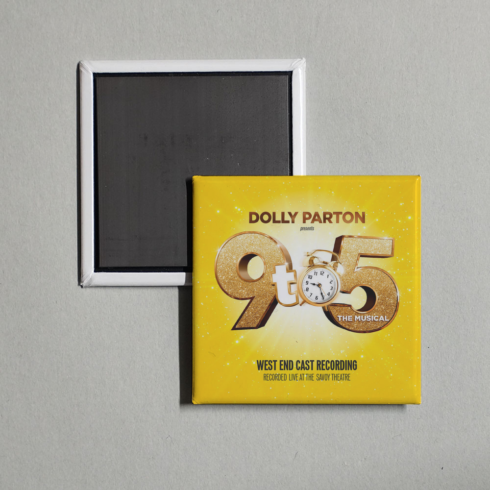 9 to 5 the Musical - 9 to 5 the Musical - West End Cast Recording (Live) Album Cover Fridge Magnet