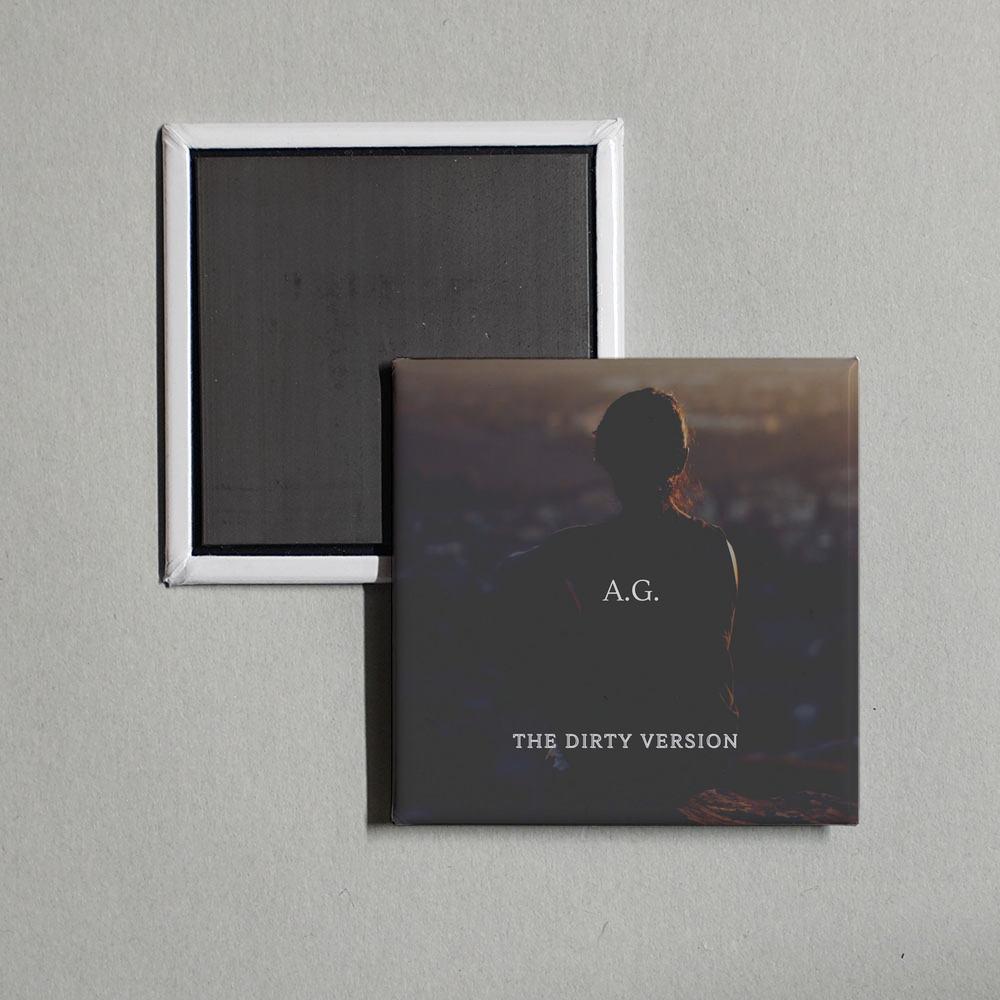 A.G. - The Dirty Version Album Cover Fridge Magnet