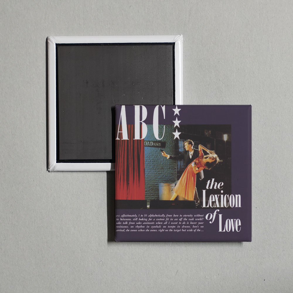 ABC - The Lexicon Of Love Album Cover Fridge Magnet