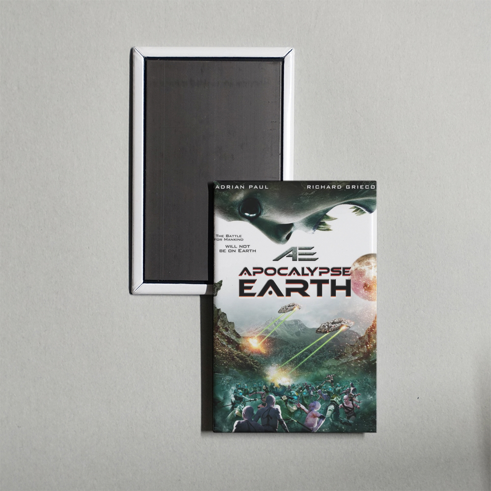 AE Apocalypse Earth Mini Movie Fridge Magnet