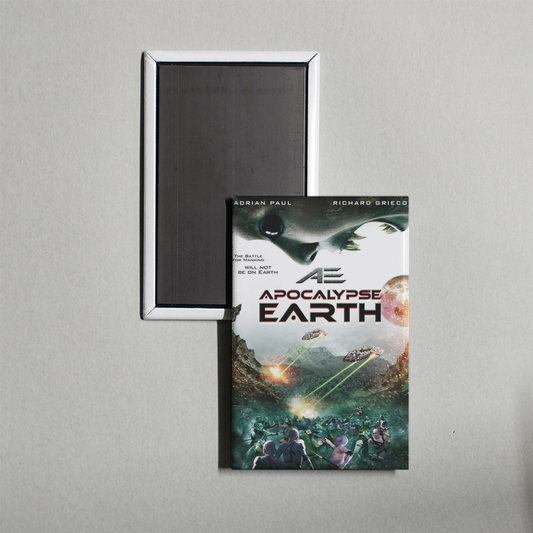 AE Apocalypse Earth Mini Movie Fridge Magnet