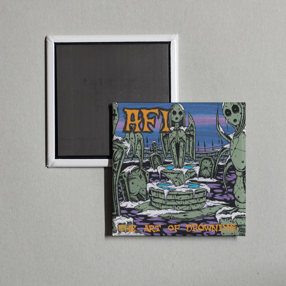 AFI - The Art Of Drowning Album Cover Fridge Magnet