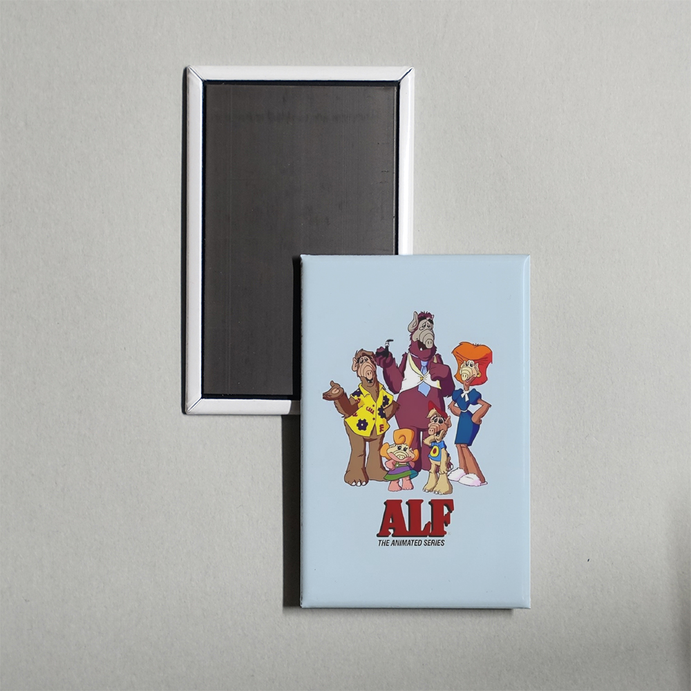 ALF The Animated Series TV Show Fridge Magnet