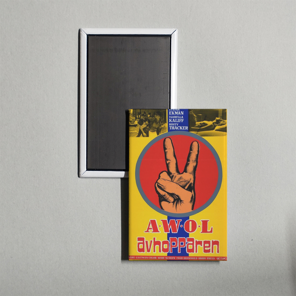 AWOL Mini Movie Fridge Magnet
