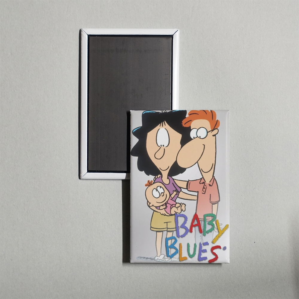 A Baby Blues Christmas Special Mini Movie Fridge Magnet