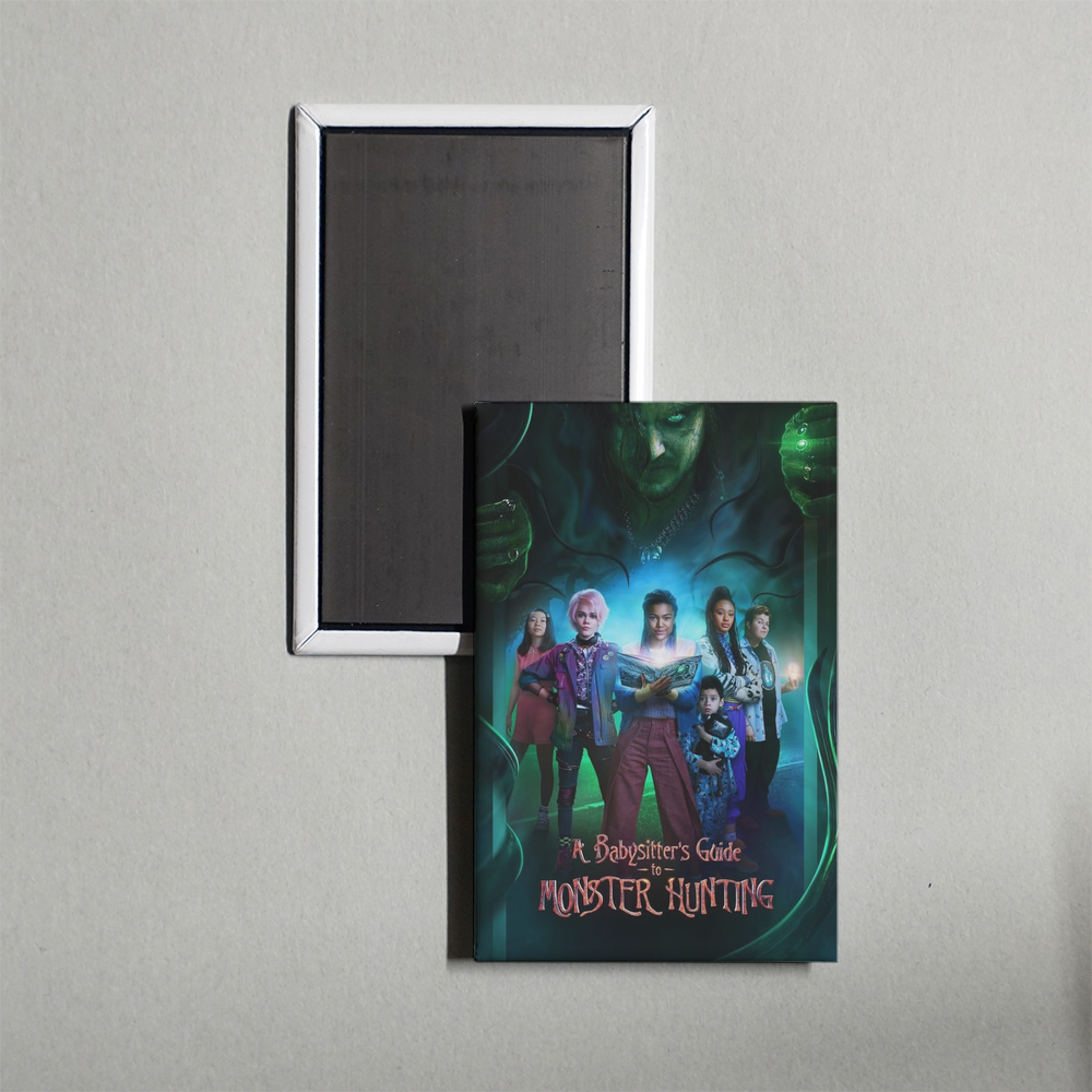 A Babysitter's Guide to Monster Hunting Mini Movie Fridge Magnet