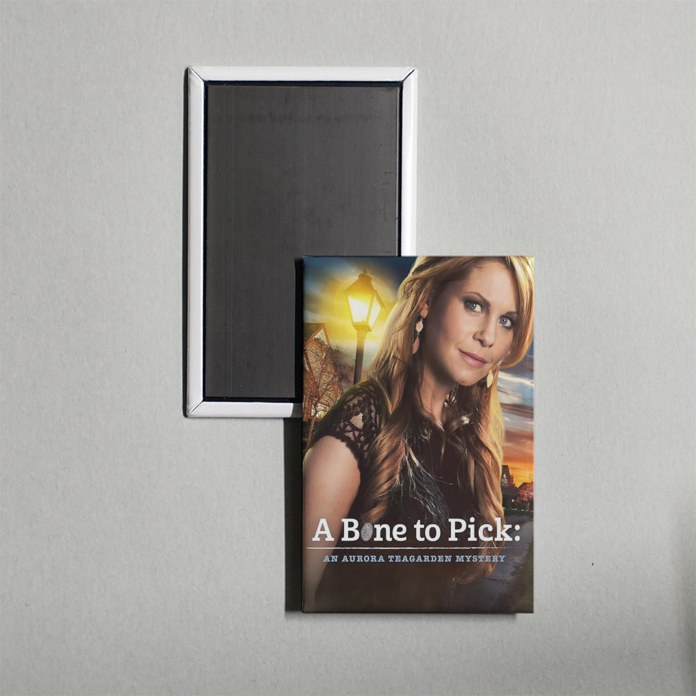 A Bone to Pick An Aurora Teagarden Mystery Mini Movie Fridge Magnet