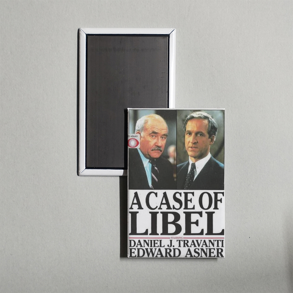 A Case of Libel Mini Movie Fridge Magnet