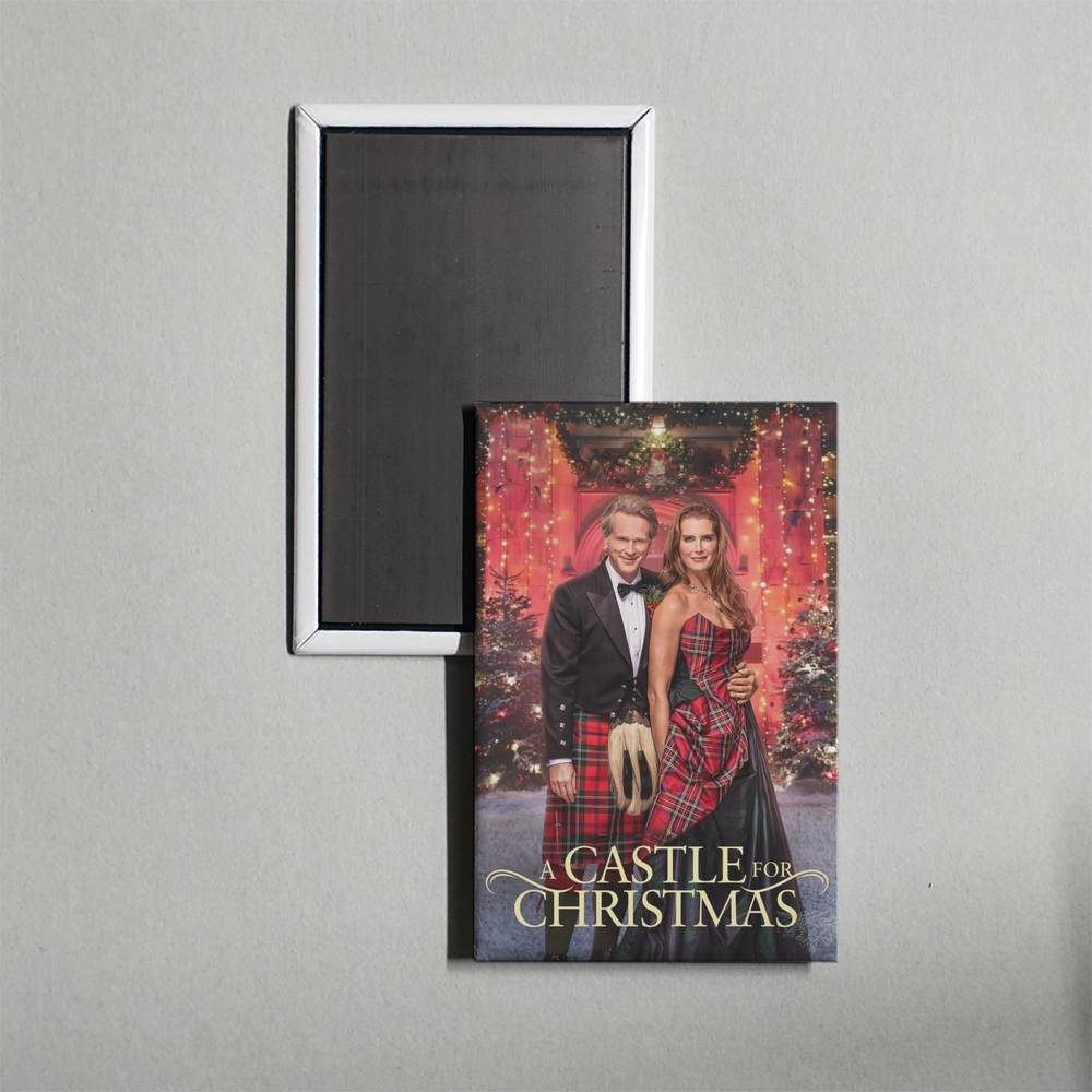 A Castle for Christmas Mini Movie Fridge Magnet