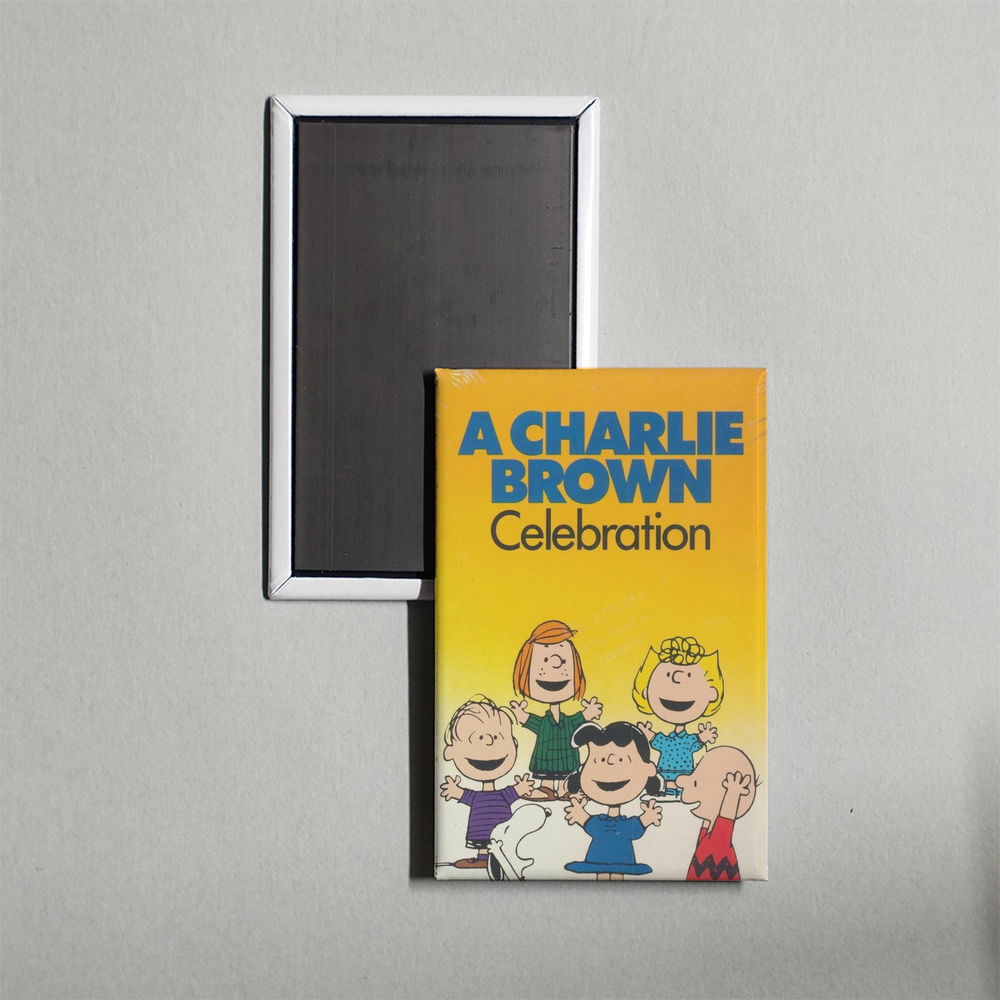 A Charlie Brown Celebration Mini Movie Fridge Magnet