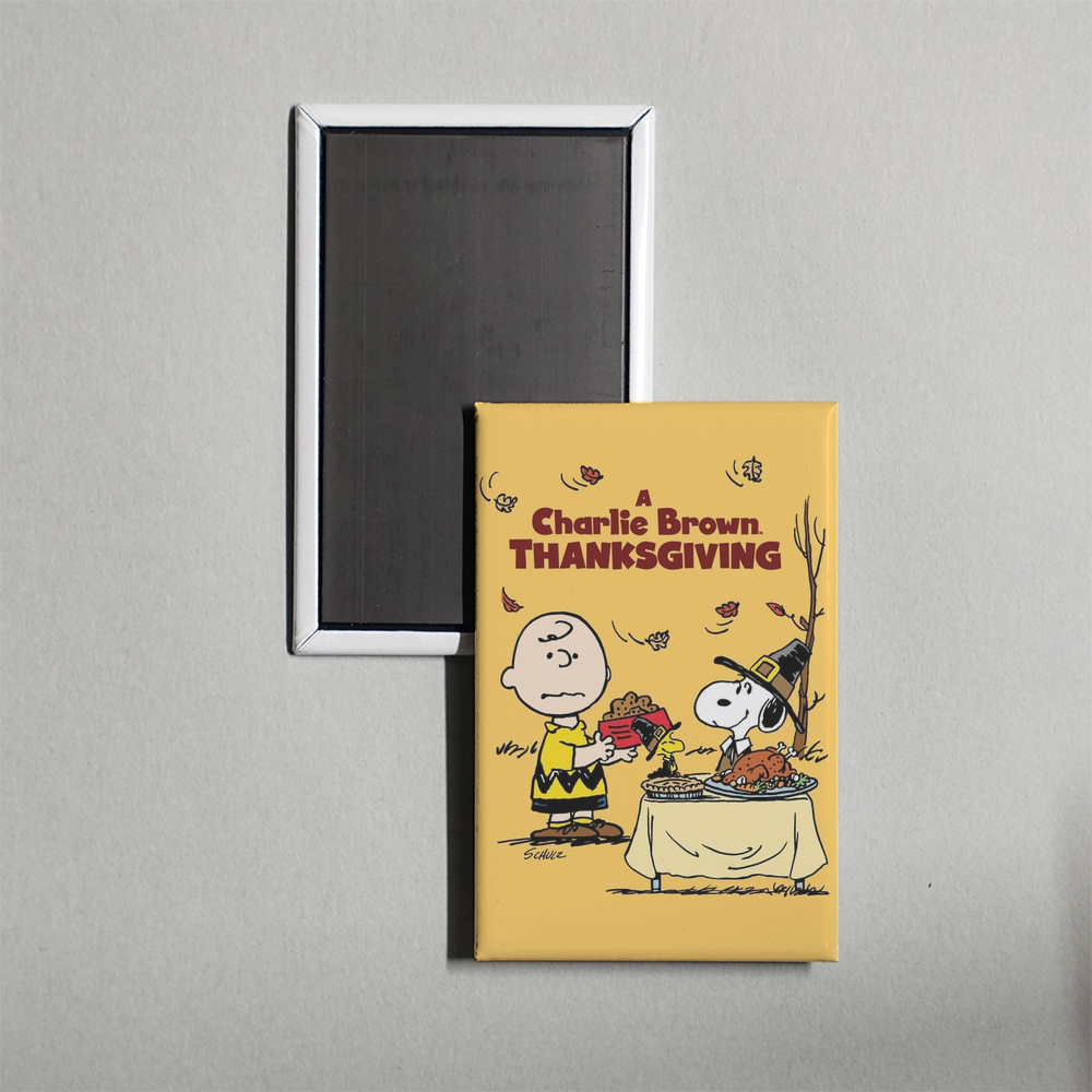 A Charlie Brown Thanksgiving Mini Movie Fridge Magnet