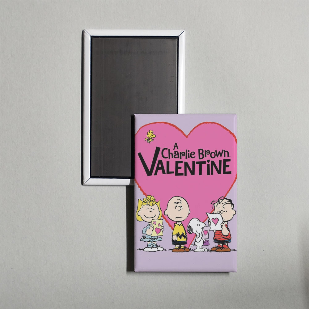 A Charlie Brown Valentine Mini Movie Fridge Magnet