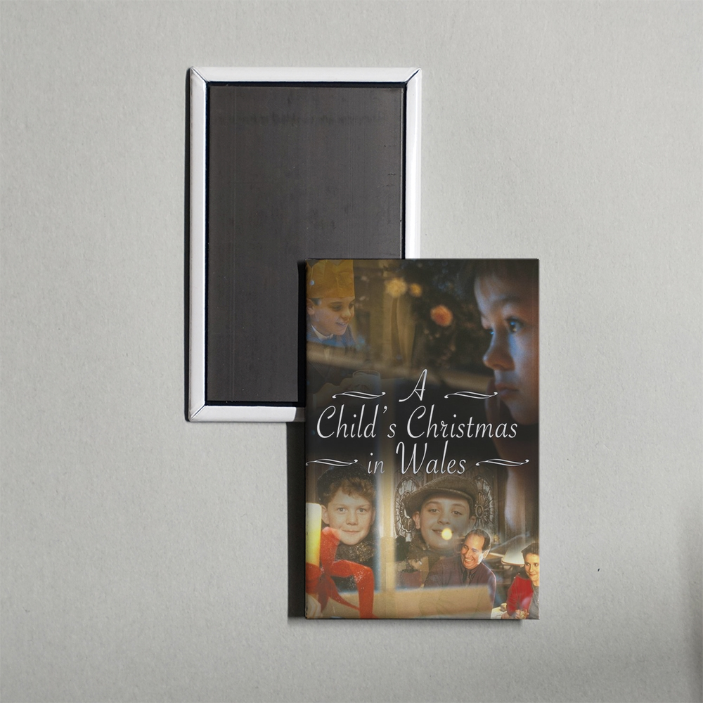 A Child's Christmas in Wales Mini Movie Fridge Magnet