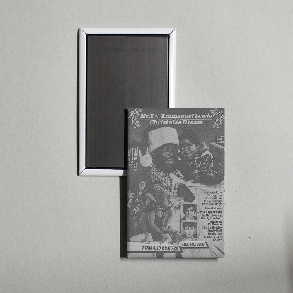 A Christmas Dream Mini Movie Fridge Magnet