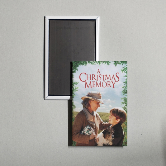 A Christmas Memory Mini Movie Fridge Magnet