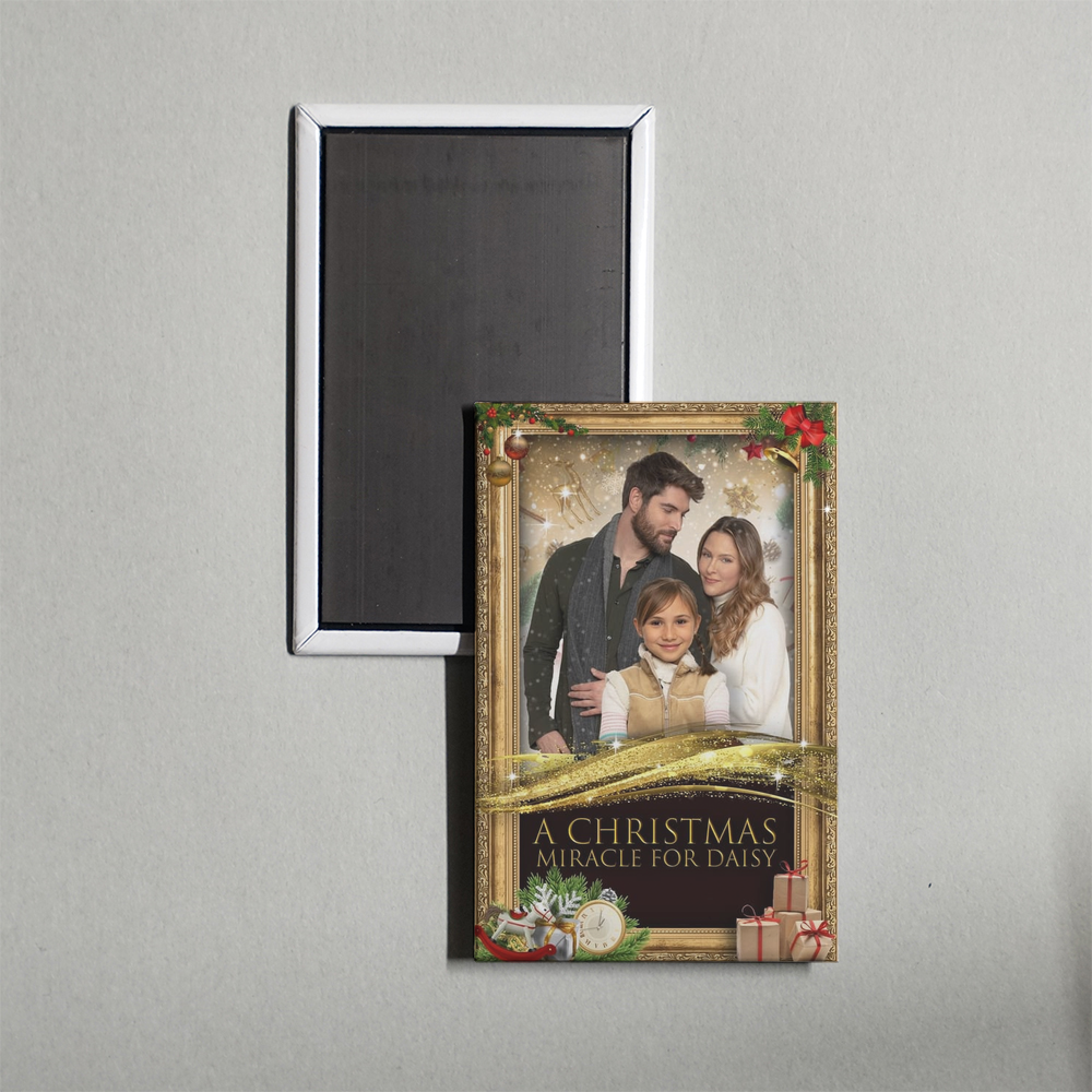 A Christmas Miracle for Daisy Mini Movie Fridge Magnet