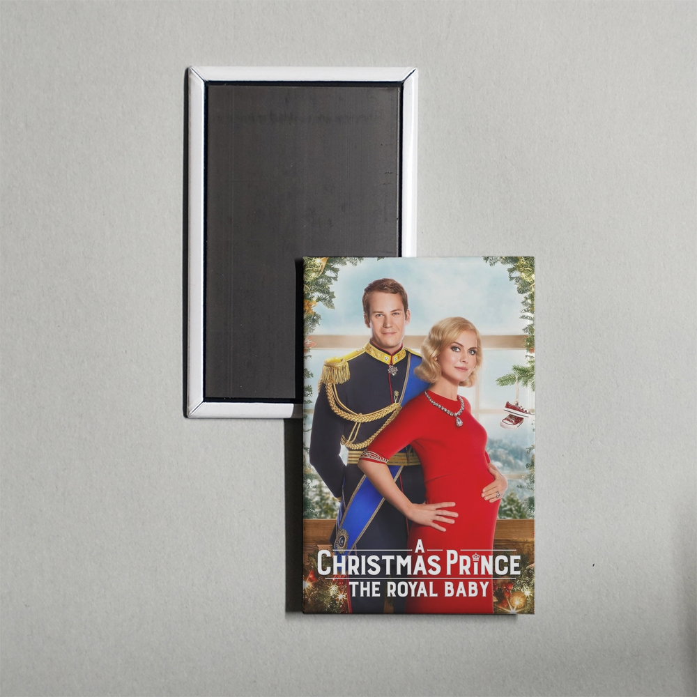 A Christmas Prince The Royal Baby Mini Movie Fridge Magnet