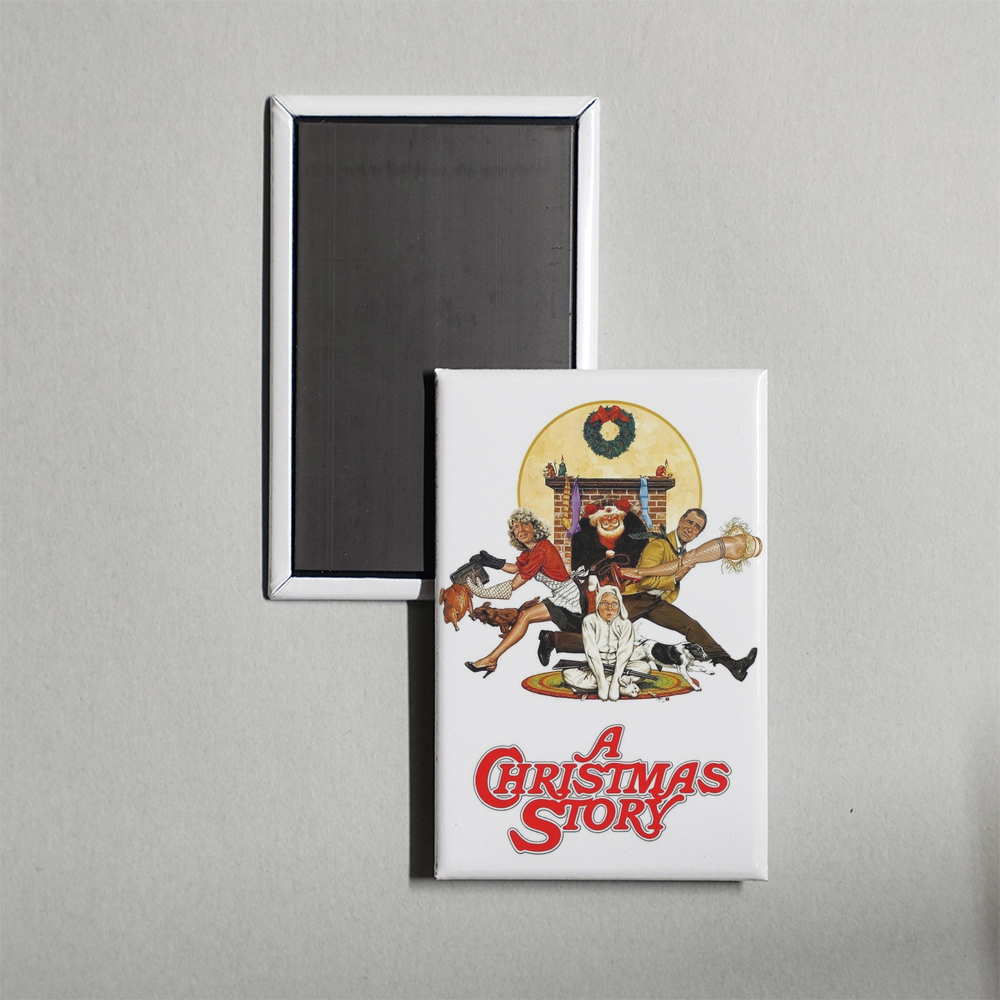 A Christmas Story Mini Movie Fridge Magnet